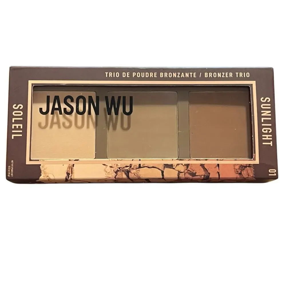 Jason Wu Beauty Sunlight Bronzer Trio 01 Sunshine 3 Shade Palette Natural Glow